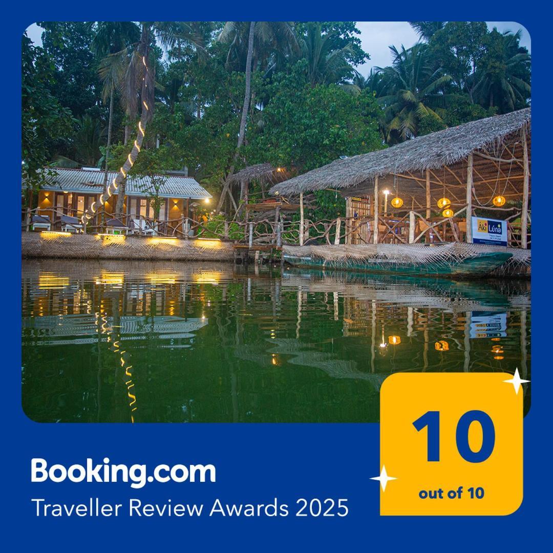 Aki Luna Lagoon Resort Hikkaduwa Bagian luar foto