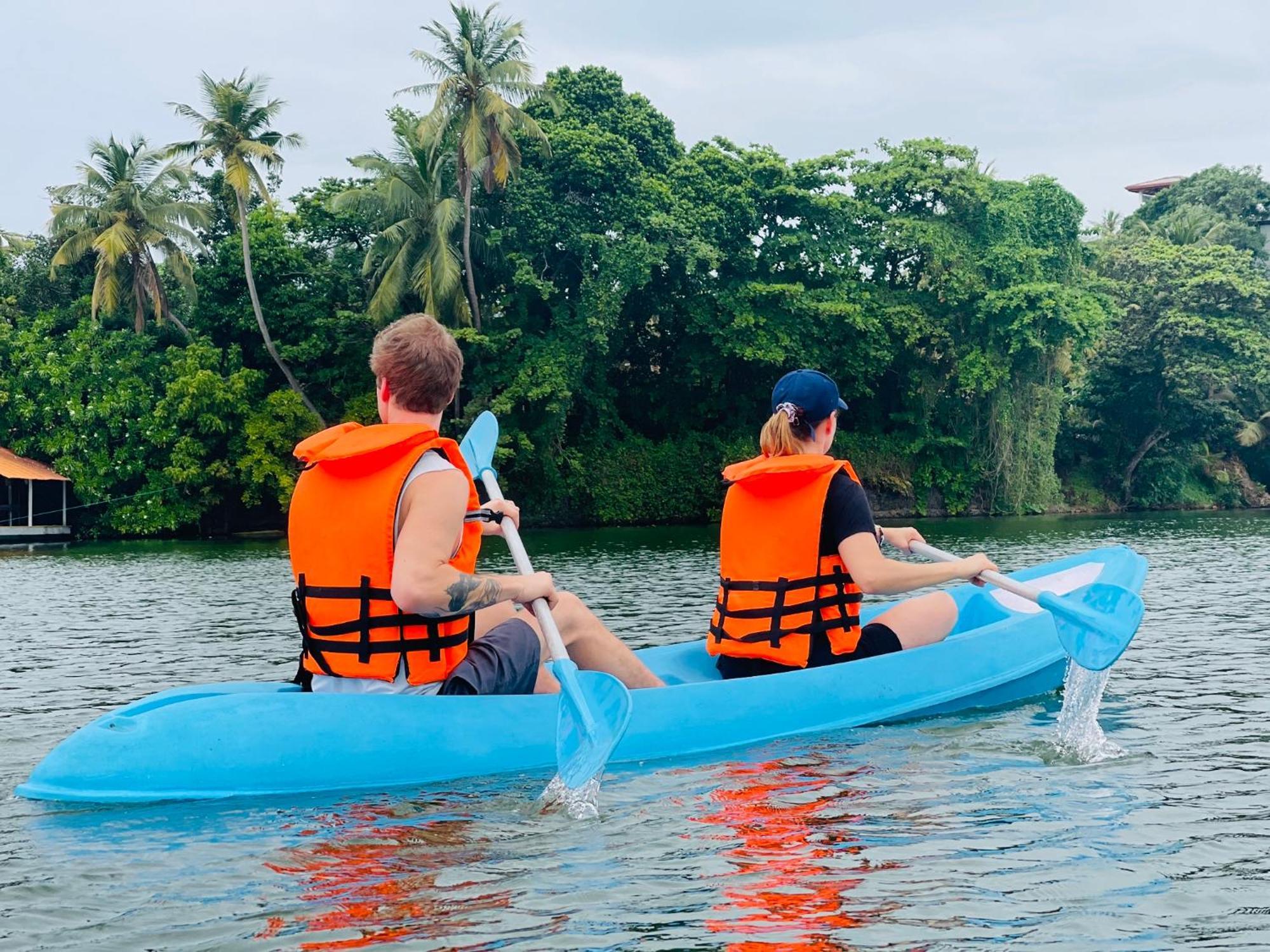 Aki Luna Lagoon Resort Hikkaduwa Bagian luar foto
