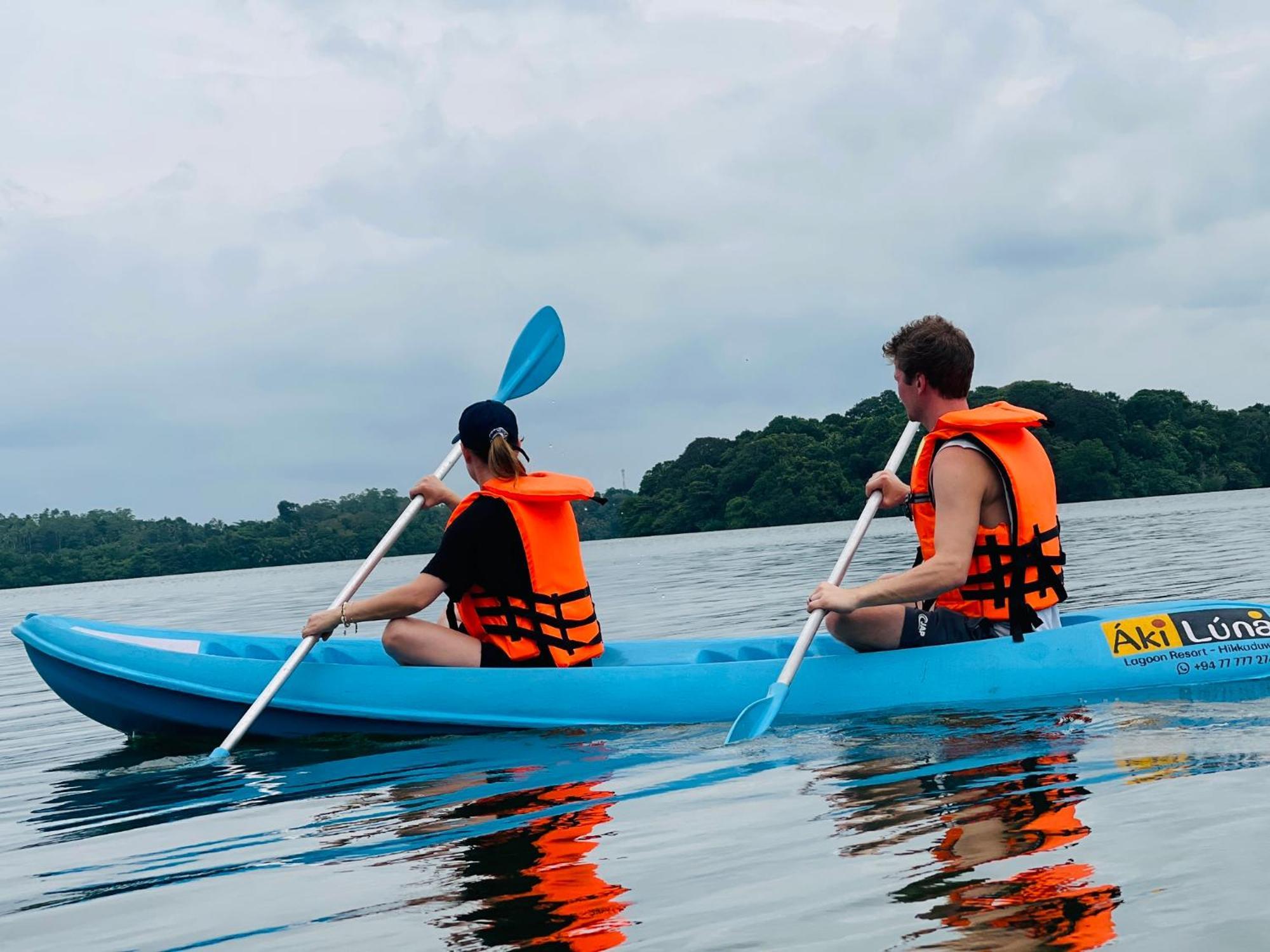 Aki Luna Lagoon Resort Hikkaduwa Bagian luar foto